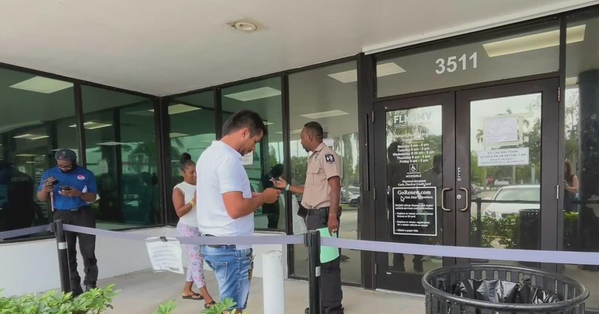 DMV lines improving in Broward County after residents shared concerns over long wait times