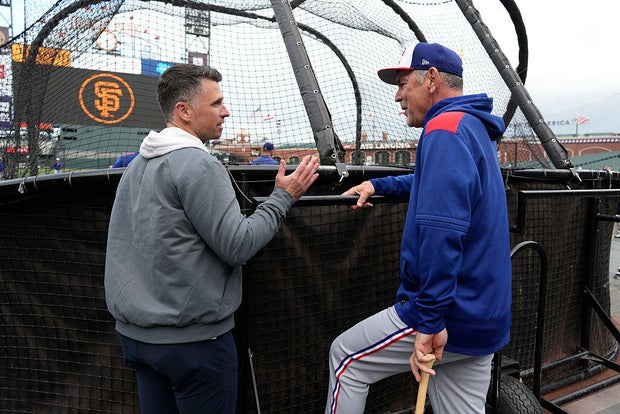 Texas Rangers v San Francisco Giants 