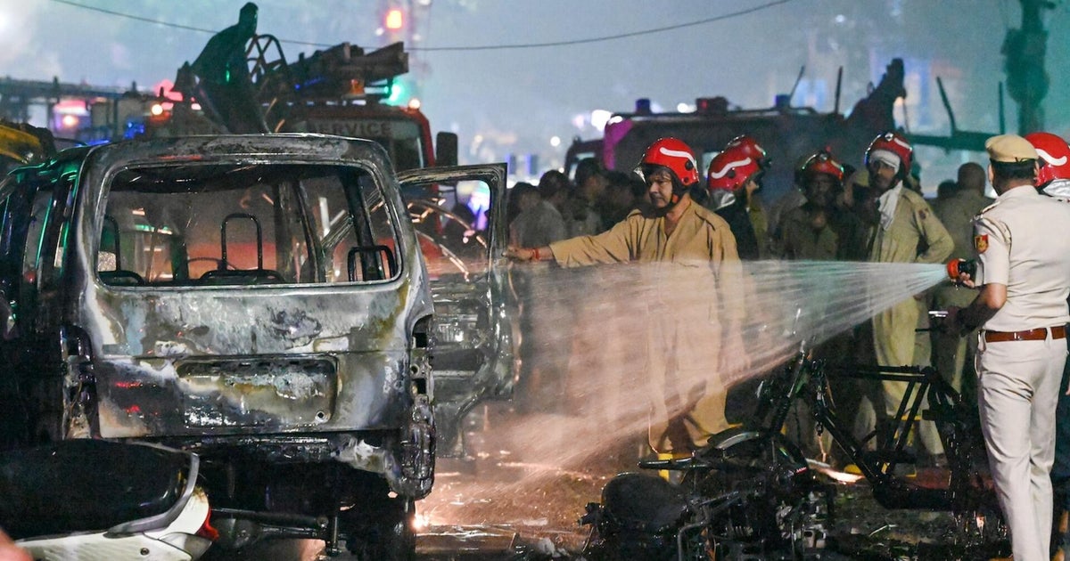 Deadly car explosion rocks India's New Delhi
