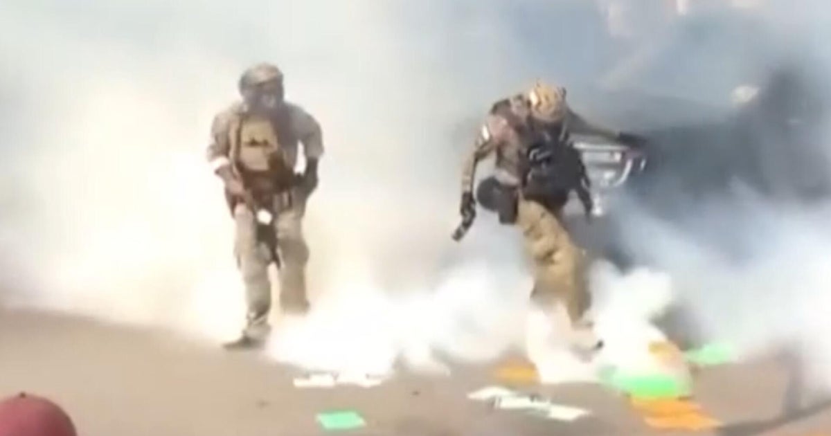 Some ICE tactics against protesters violate federal policy, CBS News investigation finds