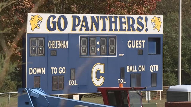 Cheltenham high school football scoreboard 