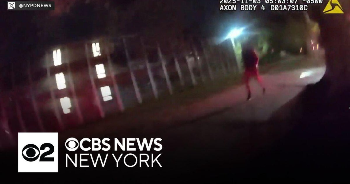 Bodycam video shows NYPD officer tackling armed suspect in the Bronx