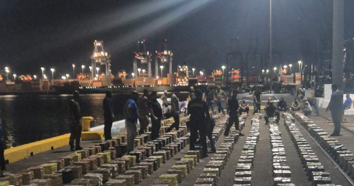 13 tons of U.S.-bound cocaine seized from ferry, Panama says