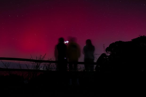 Norther Lights In Northern California 