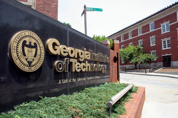 The Georgia Institute of Technology campus is pictured on Fr