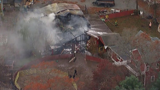 Attleboro barn fire