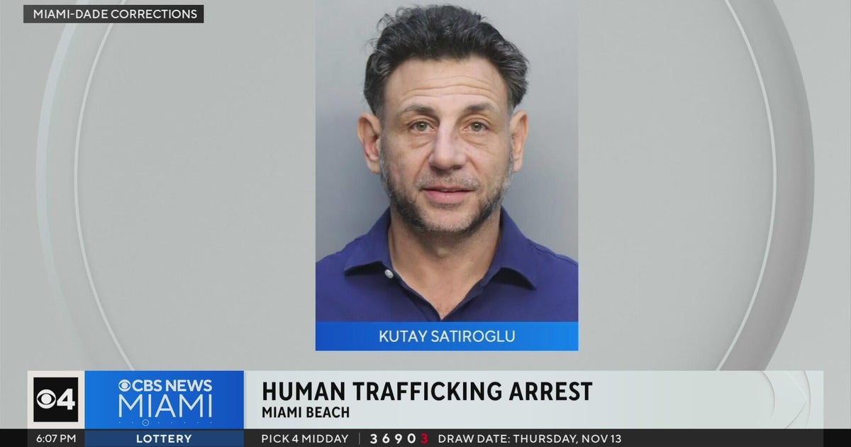 Man charged with human trafficking in Miami Beach - CBS Miami