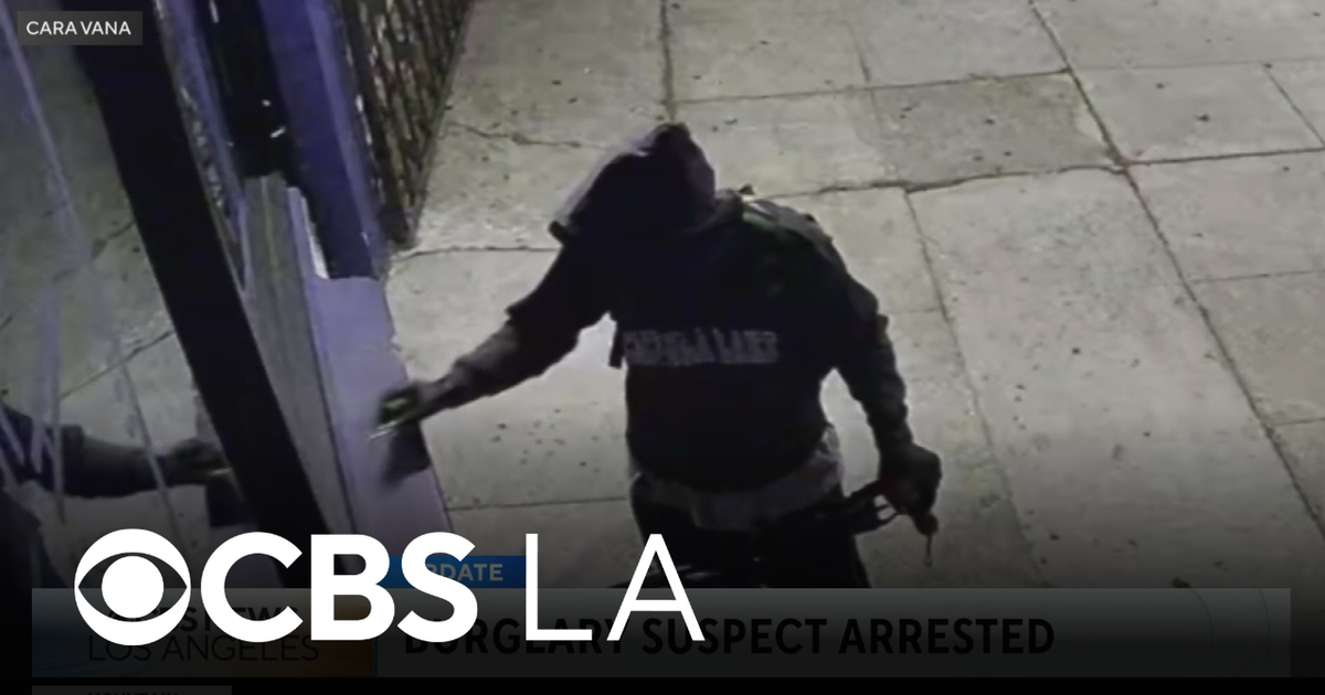 Los Angeles police arrest "Mountain Bike Bandit" accused of more than 20 burglaries