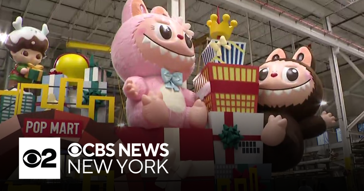 Macy's debuts new floats ahead of Thanksgiving Day Parade - CBS New York