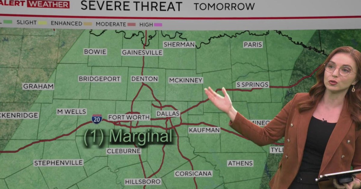 Rounds of storms and heavy rain head for North Texas - CBS Texas
