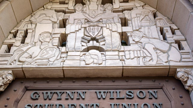 Gwynn Wilson Student Union entrance. 