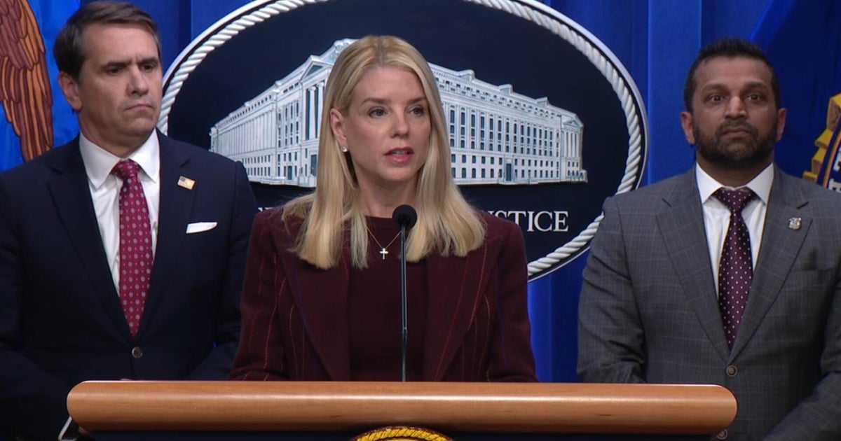 Bondi says DOJ "will follow the law" when asked about Epstein files bill passed by Congress