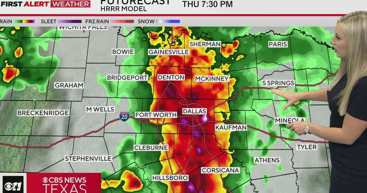 After early morning downpours, heavy rain to return to North Texas ...