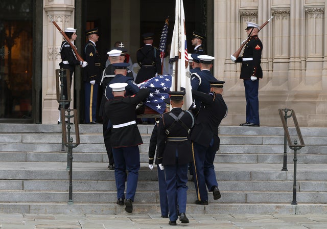 Former Vice President Dick Cheney's Funeral Held At Washington National Cathedral 