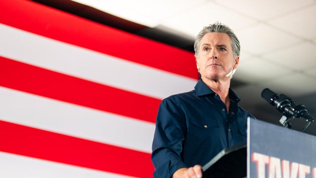 California Governor Newsom Joins  Harris County, Texas Democrats' Rally In Houston 