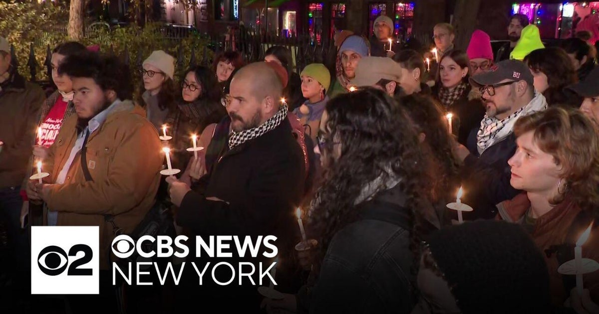 Trans Day of Remembrance marked at NYC's Stonewall National Monument with candlelight vigil