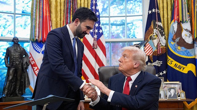 President Trump Meets New York Mayor-Elect Mamdani At White House 