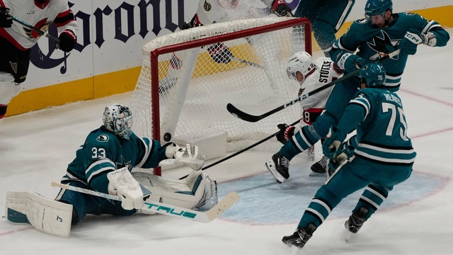 Senators Sharks Hockey 