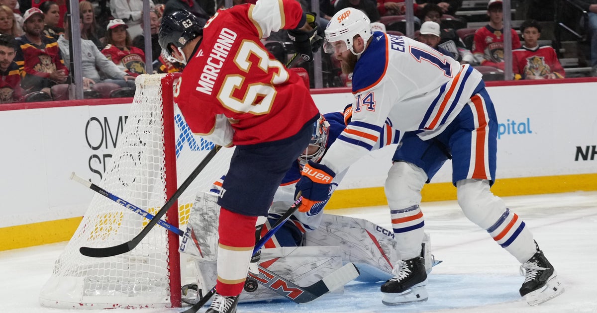 Edmonton Oilers end winless streak with 6-3 victory over Florida Panthers in Stanley Cup rematch