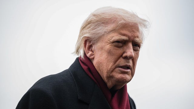 President Trump Departs White House For Maryland 