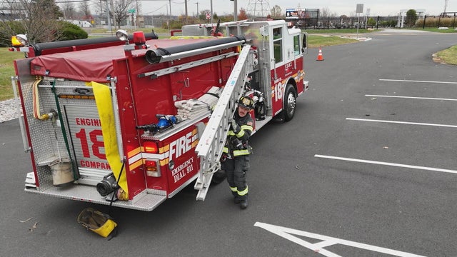 Montgomery Township firefighter training 