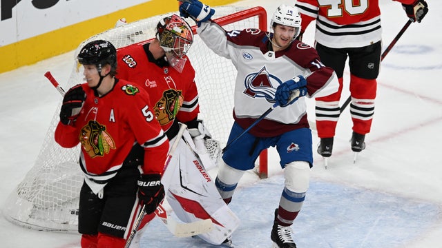 Avalanche Blackhawks Hockey 