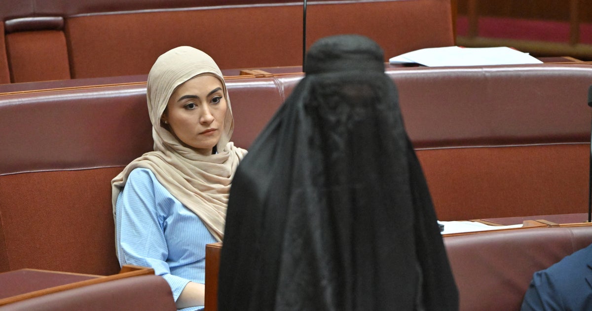 Australian senator banned for wearing burqa in protest blasted as racist