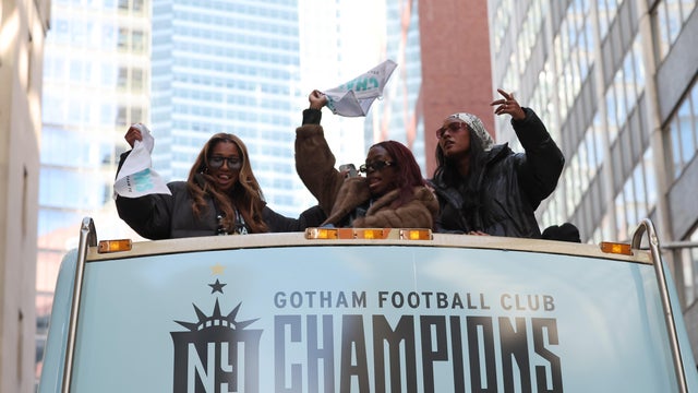NJ/NY Gotham FC NWSL 2025 Champions Parade 