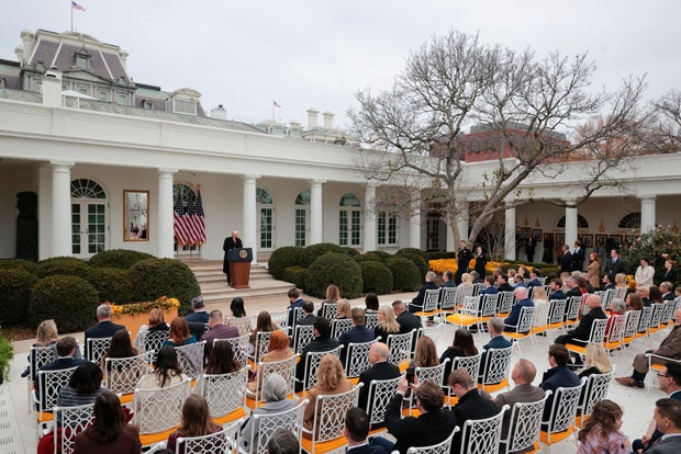 President Trump And First Lady Melania Trump Pardon National Thanksgiving Turkeys 