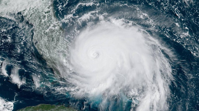 Hurricane Dorian on September 2, 2019 