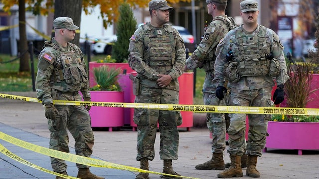 Two National Guard members reportedly shot near the White House in Washington 