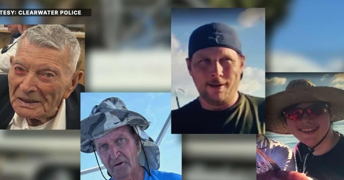 4 Florida men rescued after boat flips, stranding them for nearly 20 hours, U.S. Coast Guard says