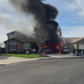 House fire in Inland Empire destroys multiple cars 