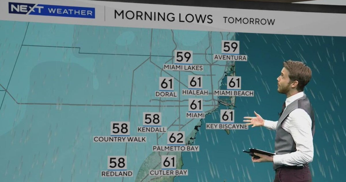 Cold front brings chilly Black Friday start to South Florida