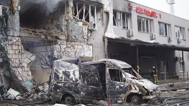 Russia Massively Attacked Kyiv With Drones And Missiles 