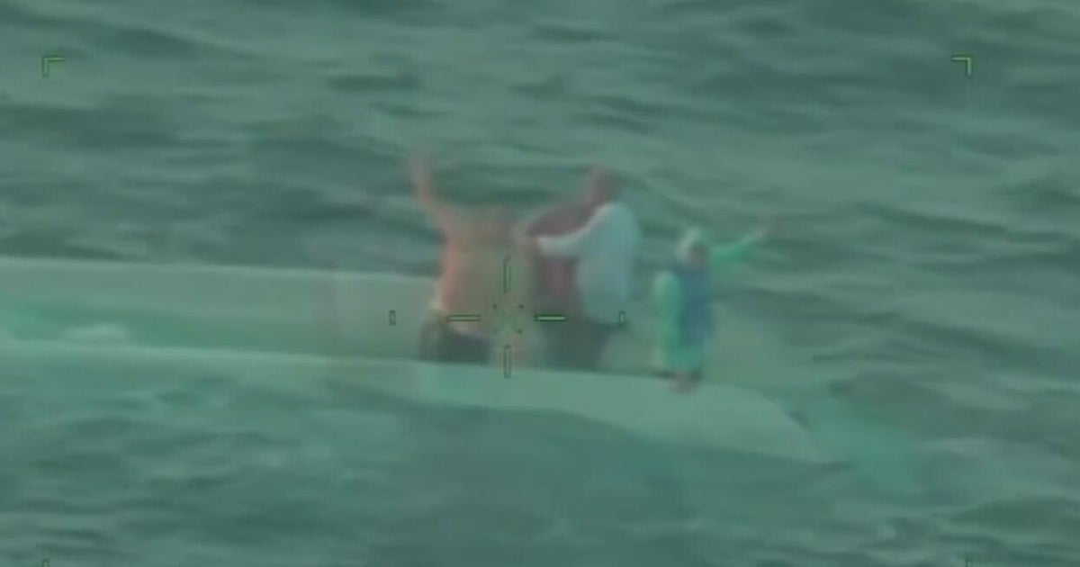 Clearwater family, including 90-year-old, rescued after spending night clinging to capsized boat