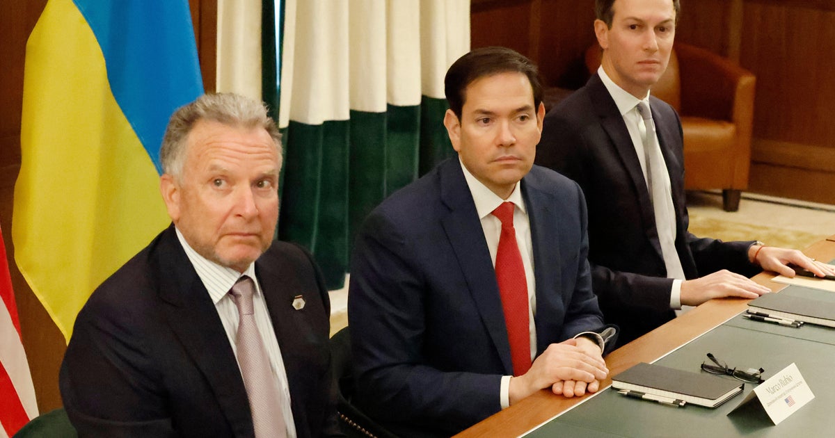 Rubio says "more work to be done" after hours of U.S.-Ukraine talks