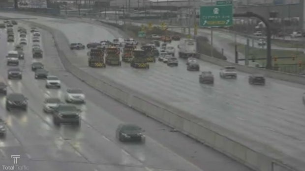 Traffic being diverted off I-95 at Cottman Avenue 