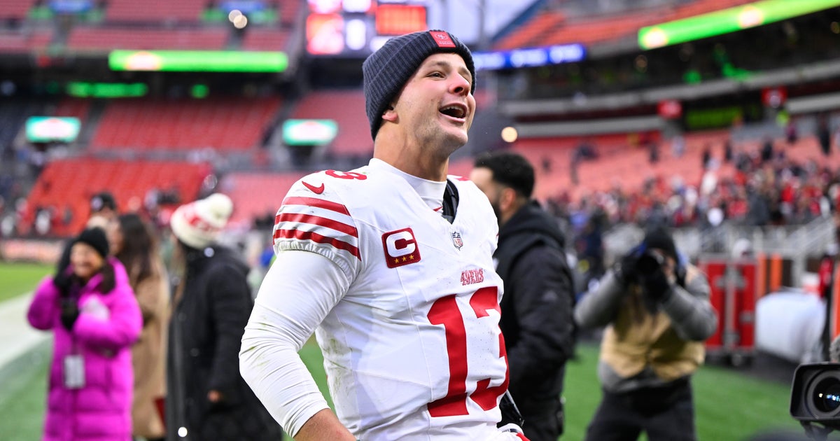 Brock Purdy leads 49ers to 26-8 victory over Browns, spoiling Shedeur Sanders home debut