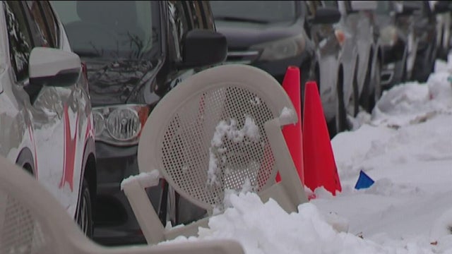 chicago winter parking dibs 