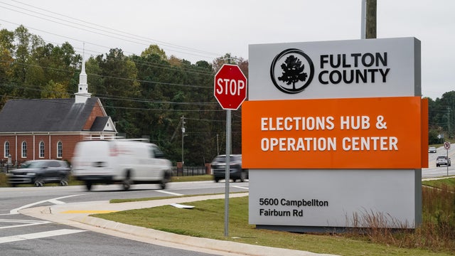 People voting in Georgia 