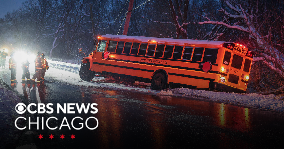 Child hurt in Nunda Township, Illinois, school bus crash - CBS Chicago