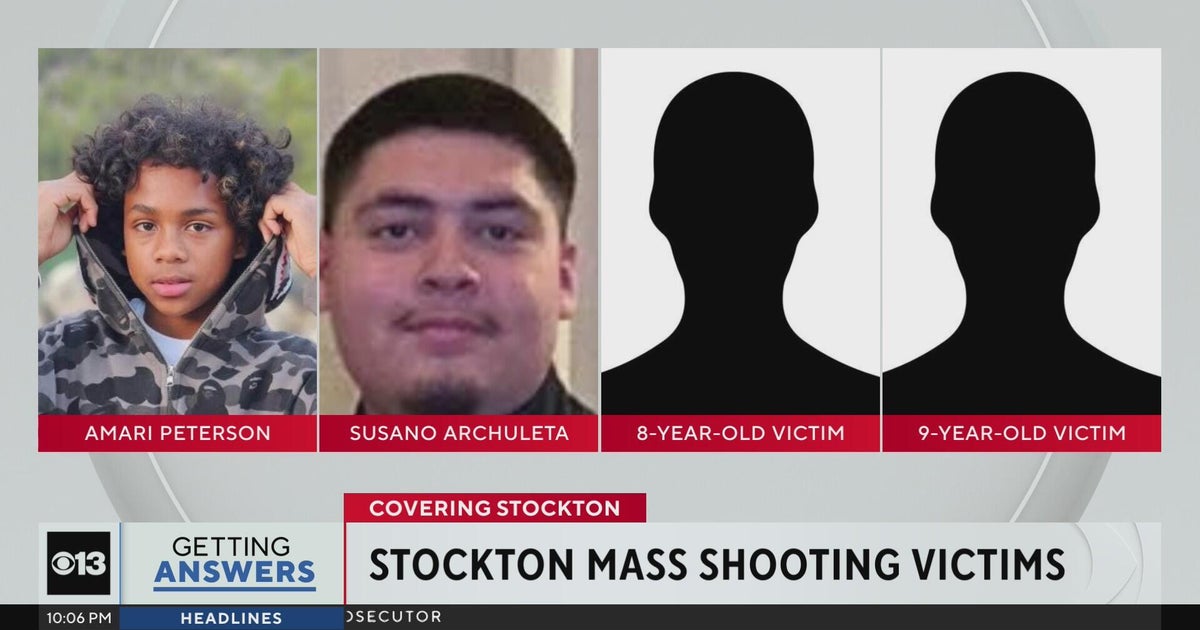 Two of four people killed in Stockton mass shooting identified - CBS ...