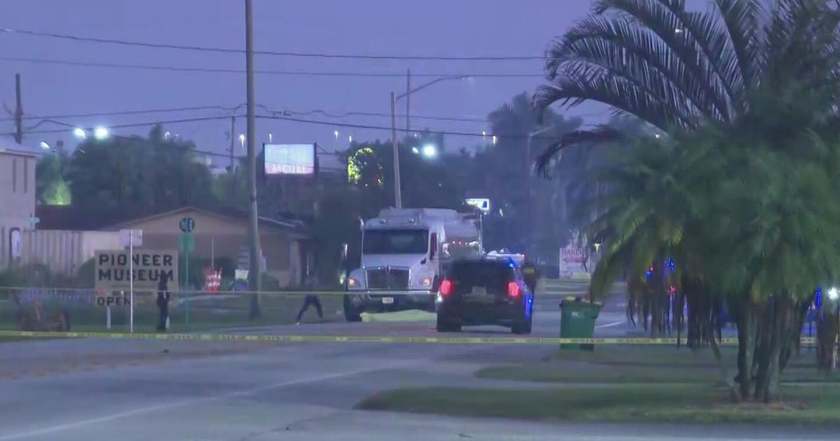 Man in wheelchair hit, killed by truck in Florida City, officials say