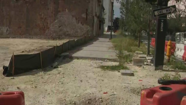 Downtown Miami East Flagler Street construction delays 