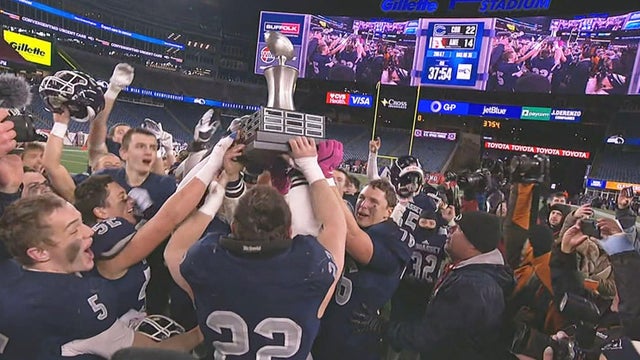 Cohasset Wins the Division 7 Super Bowl Championship Over Wahconah 