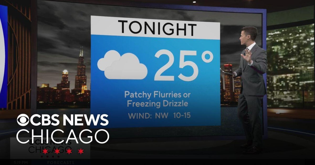 Chicago weather: Cloudy with patchy flurries or freezing drizzle - CBS ...