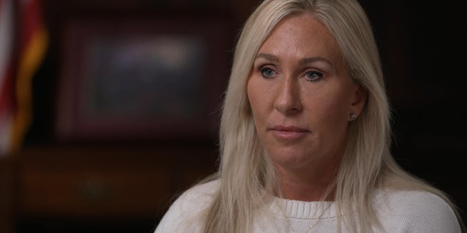 Marjorie Taylor Greene says Trump policies are not America First 