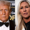 Trump responds to "traitor" Marjorie Taylor Greene after "60 Minutes" interview