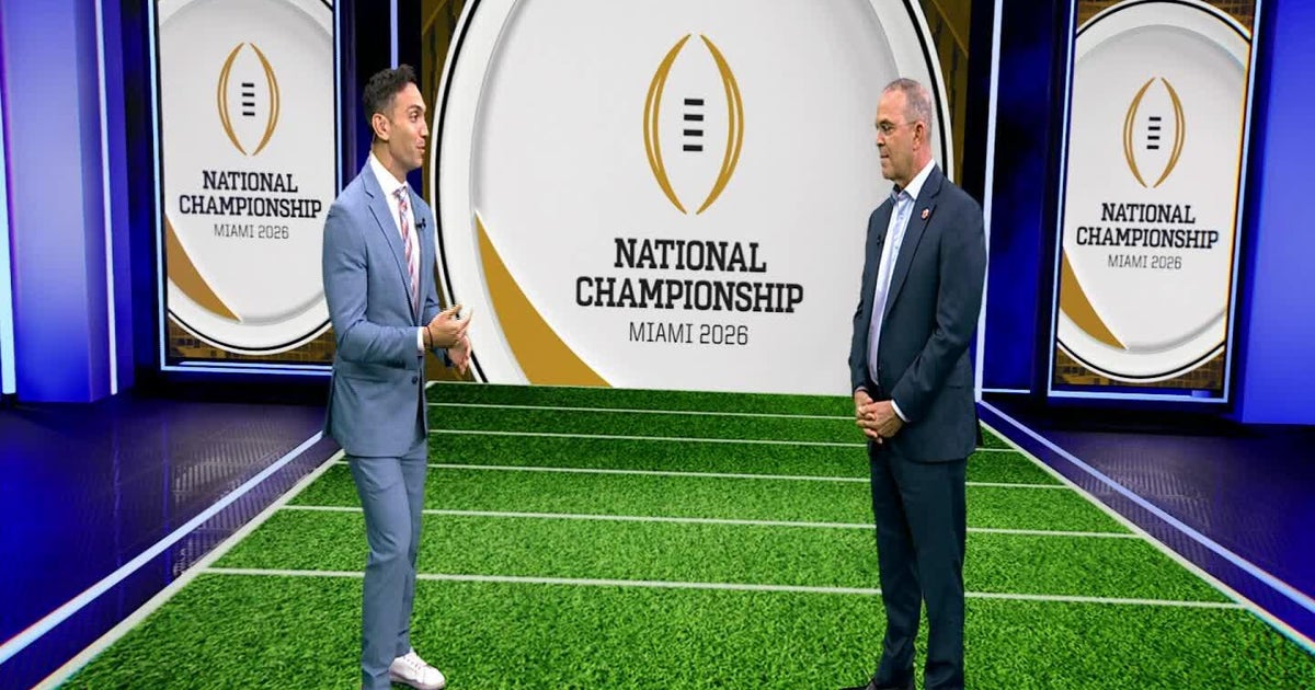 Eric Poms Chief Executive Officer speaks after College Football Playoff 12 Team Field announced